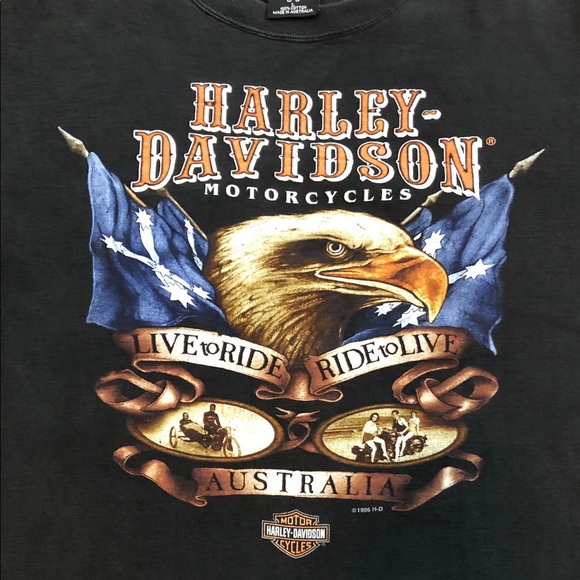 Vintage 1996 Harley-Davidson T Shirt Large - Picture 2 of 7